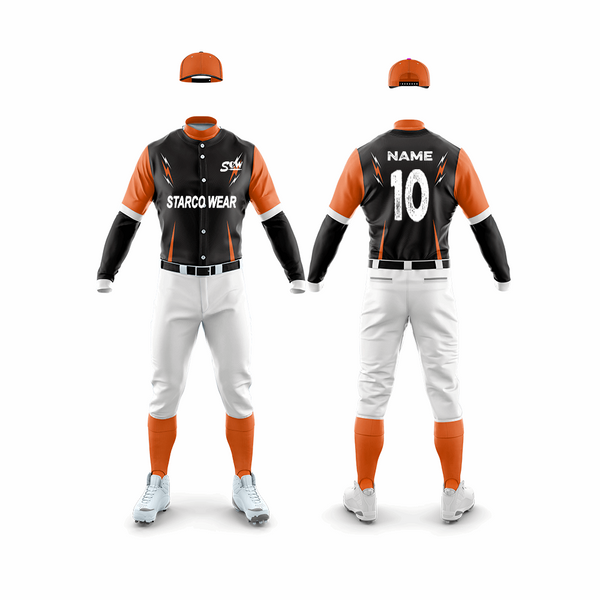 Baseball Custom Uniform -BL-12 - Starco Wear