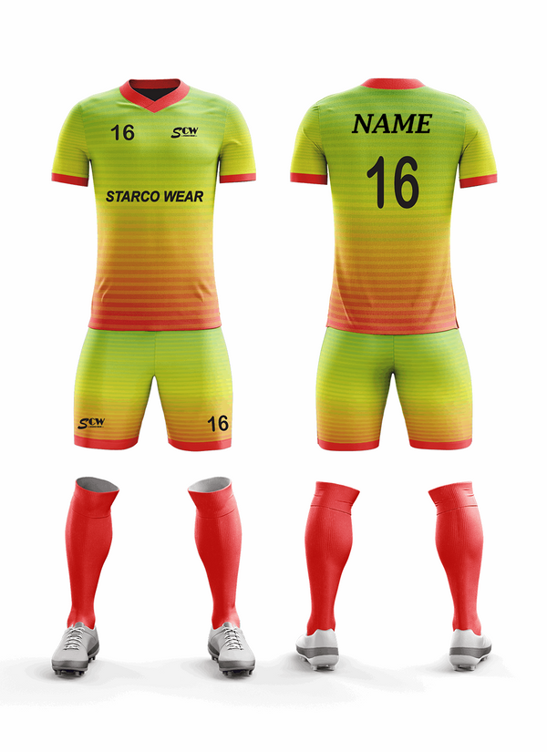 Custom Soccer Uniform -SR-17 - Starco Wear
