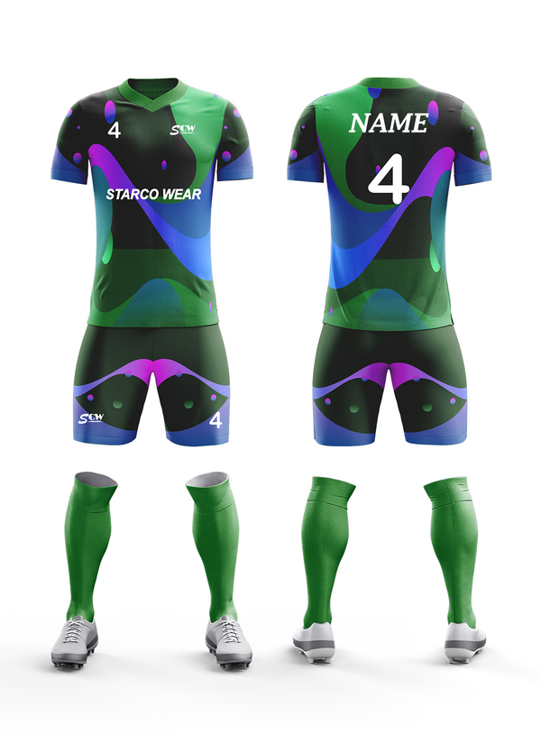 Sublimation Soccer Uniform -SR-18 - Starco Wear