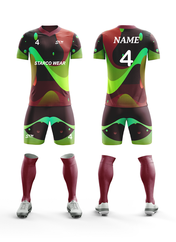 Sublimation Soccer Uniform -SR-18 - Starco Wear