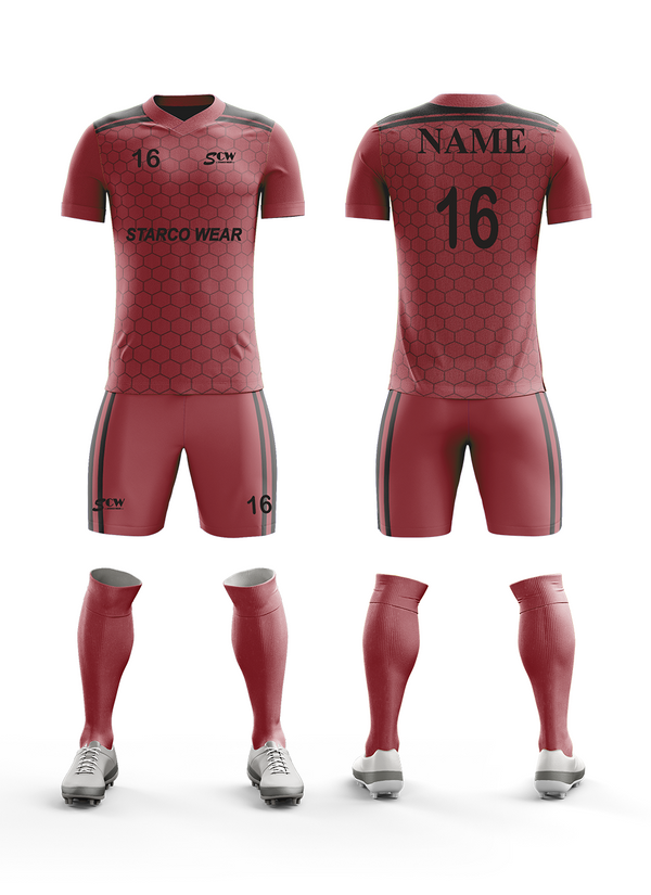 Sublimated Soccer Uniform -SR-24 - Starco Wear