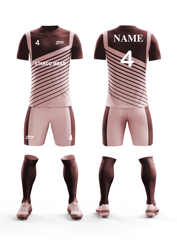 Soccer Team Wear -SR-07 Soccer Wear Starco Wear Full Set(Shirt+Short+Socks) COMBO 2 Summer