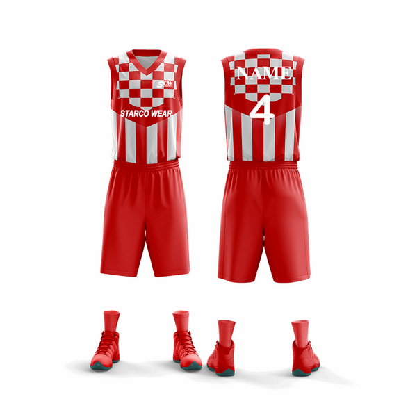 Basketball Customized Uniform -BTBL-A007 - Starco Wear