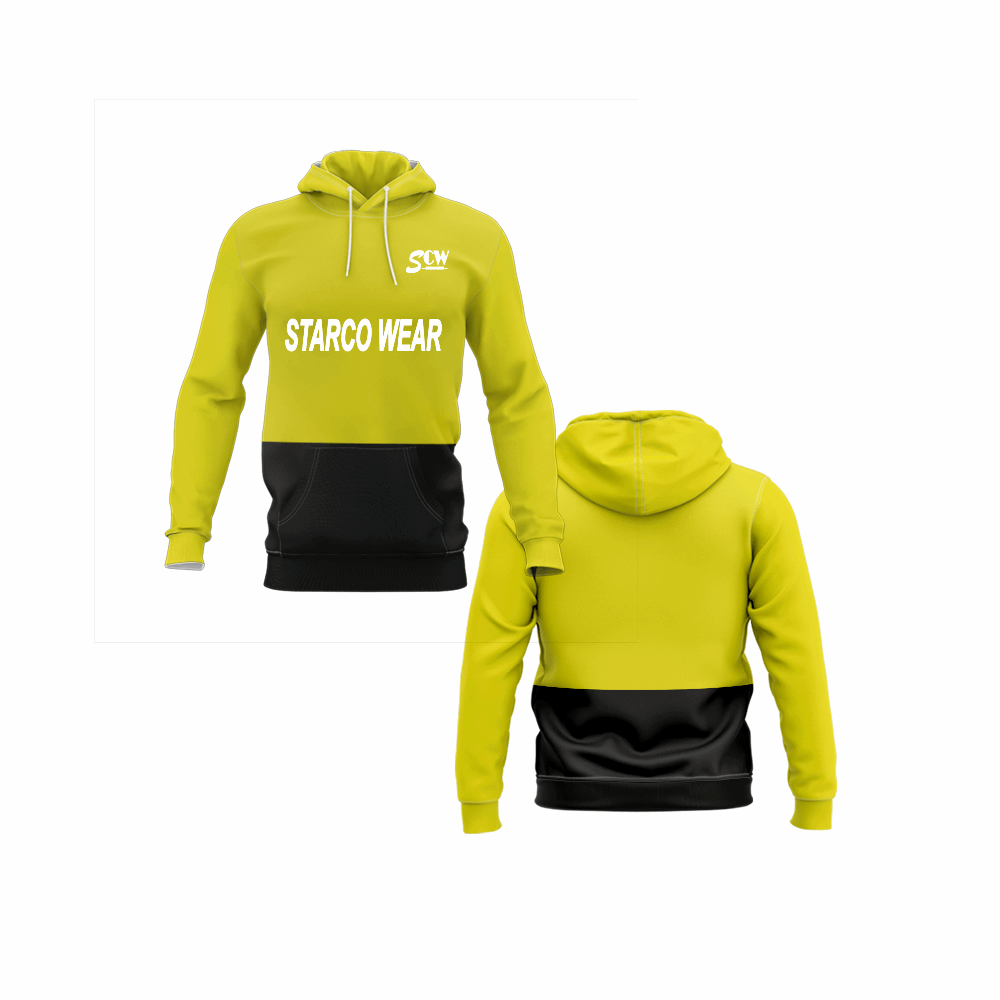 Yellow 2025 custom hoodie