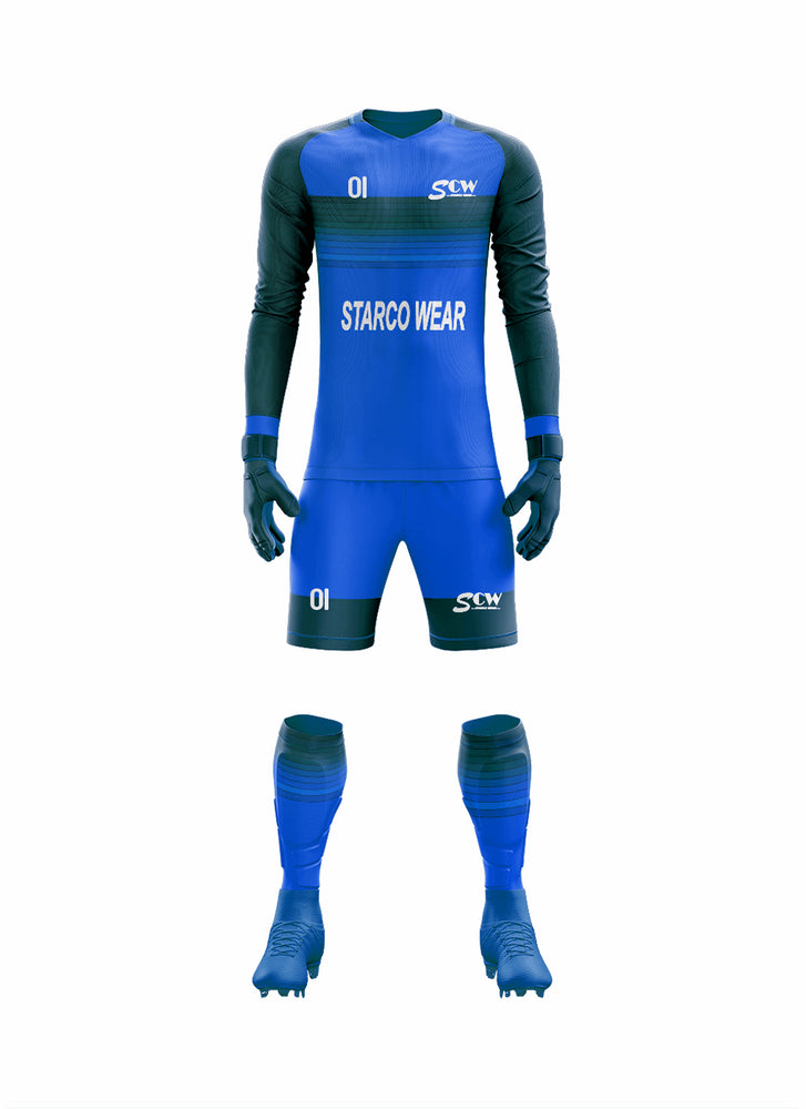 Custom Soccer Goalkeeper Kit Gk-4 Shirt Only / Style-1 / Summer