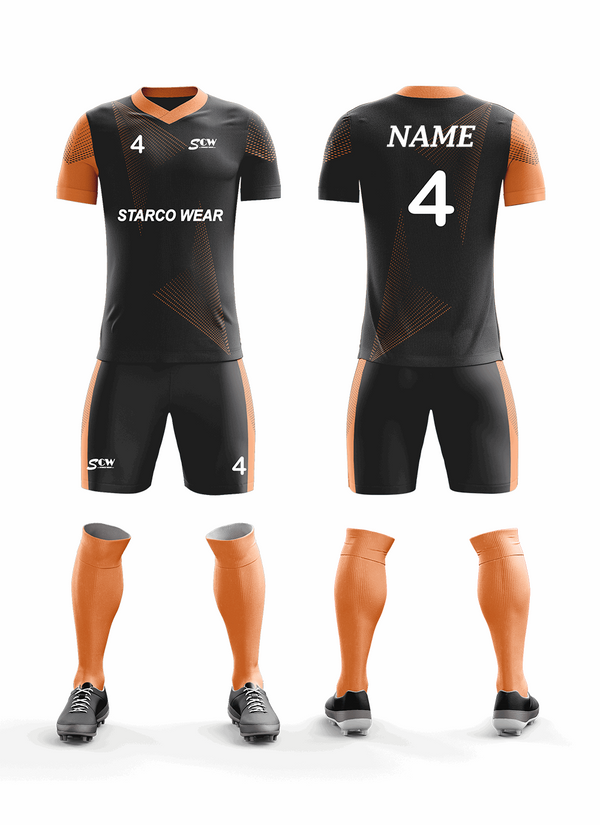 Custom Soccer Wear -SR-05 Soccer Wear Starco Wear Full Set(Shirt+Short+Socks) COMBO 5 Summer