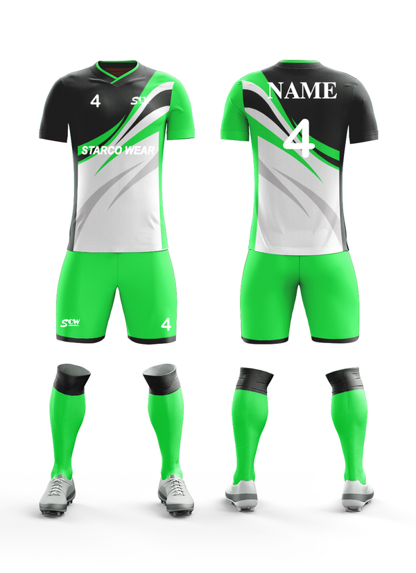 Fully Customized Soccer Kit -SR-43 - Starco Wear