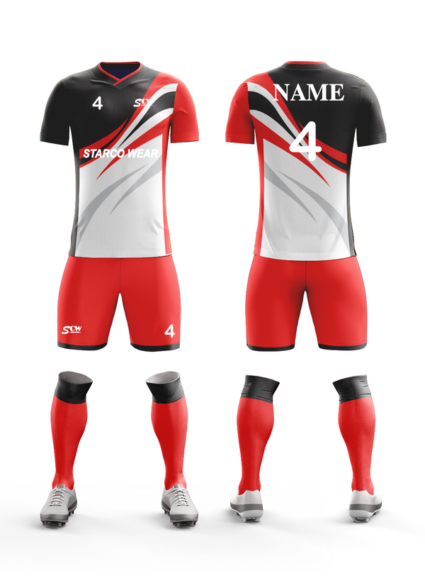 Fully Customized Soccer Kit -SR-43 - Starco Wear