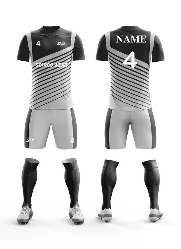 Soccer Team Wear -SR-07 Soccer Wear Starco Wear Full Set(Shirt+Short+Socks) COMBO 1 Summer